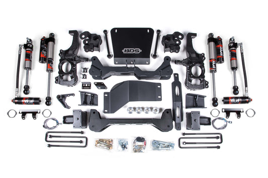 BDS 6.5" Lift Kit for 2020+ Chevy Silverado 2500 with Fox 2.5 Performance Elite Shocks - Outback Kitters
